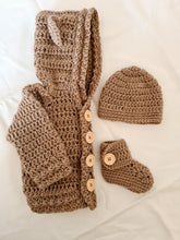 Load image into Gallery viewer, Bear Set - Wool - Fawn