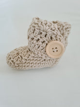 Load image into Gallery viewer, Organic Cotton Shell Booties