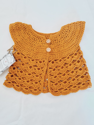 Lila Cardigan - Mustard